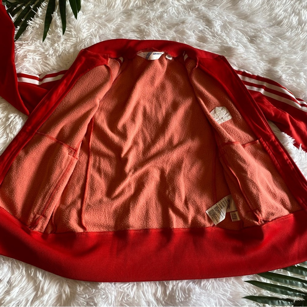 Adidas Vintage Red Track Jacket | Size XS - Picture 3 of 14